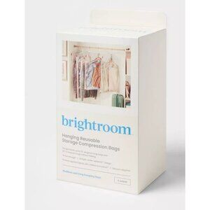 Brightroom Hanging Reusable Storage Compression Bags 4 Count Medium & Long Size